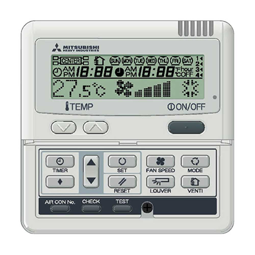 Comanda standard cu fir si ecran LCD RC-E5