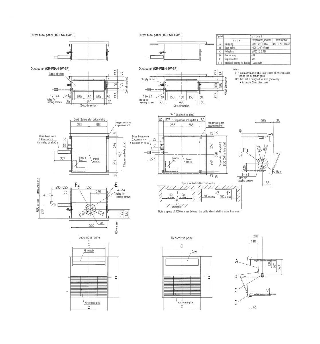 Schema tehnică FDTQ36KXE6F