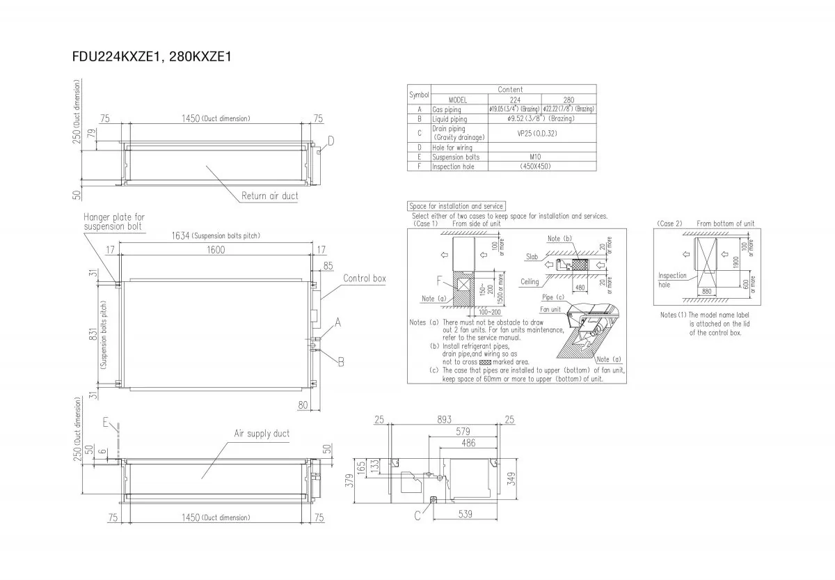 Schema tehnică FDU280KXZE1