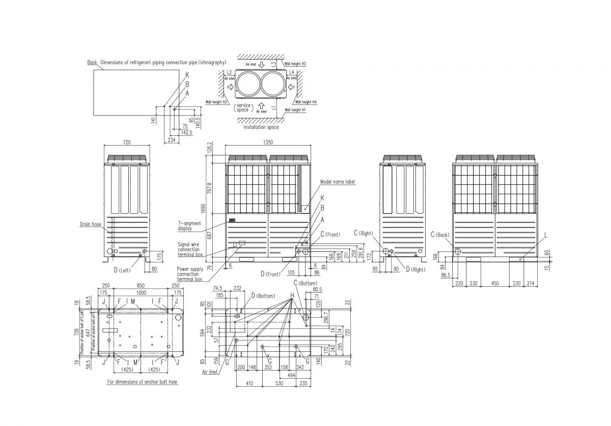 Schema tehnică FDC450KXZXE1