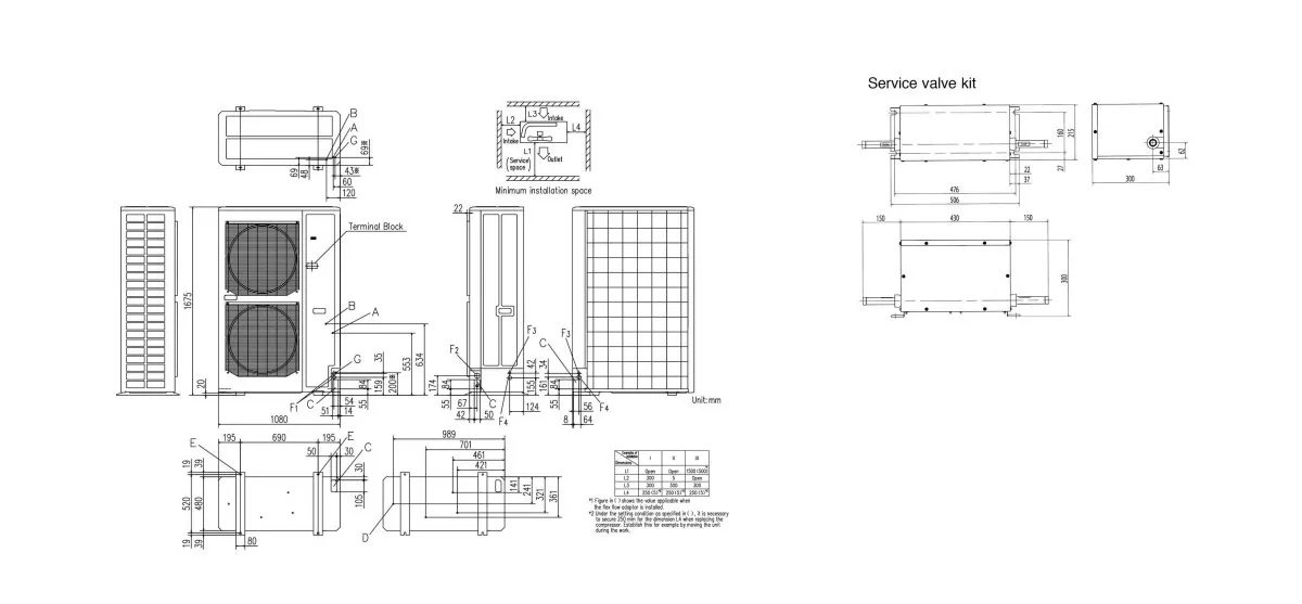 Schema tehnică FDCR280KXE6