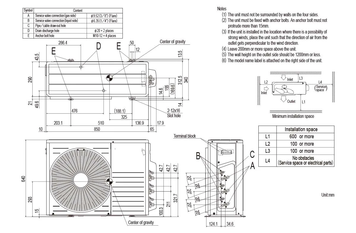 Schema tehnică SCM41ZS-W