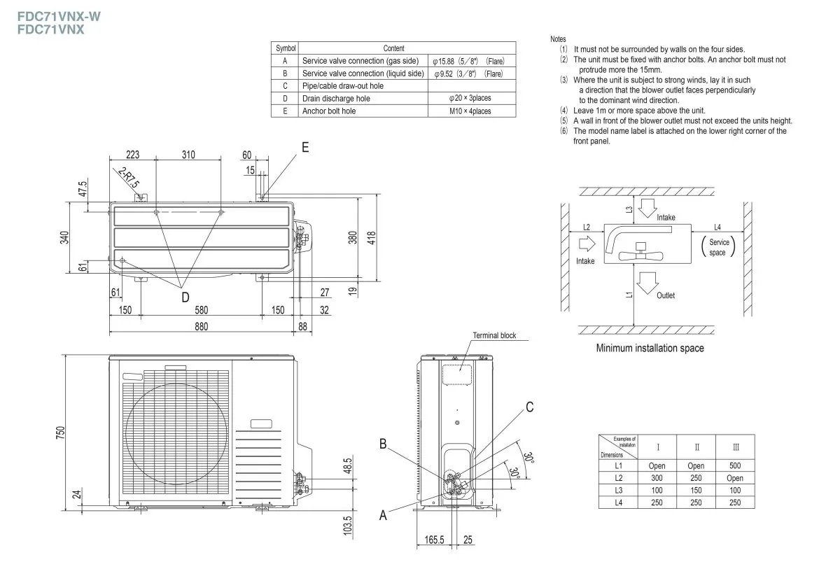 Schema tehnică FDT71VNXWPVH