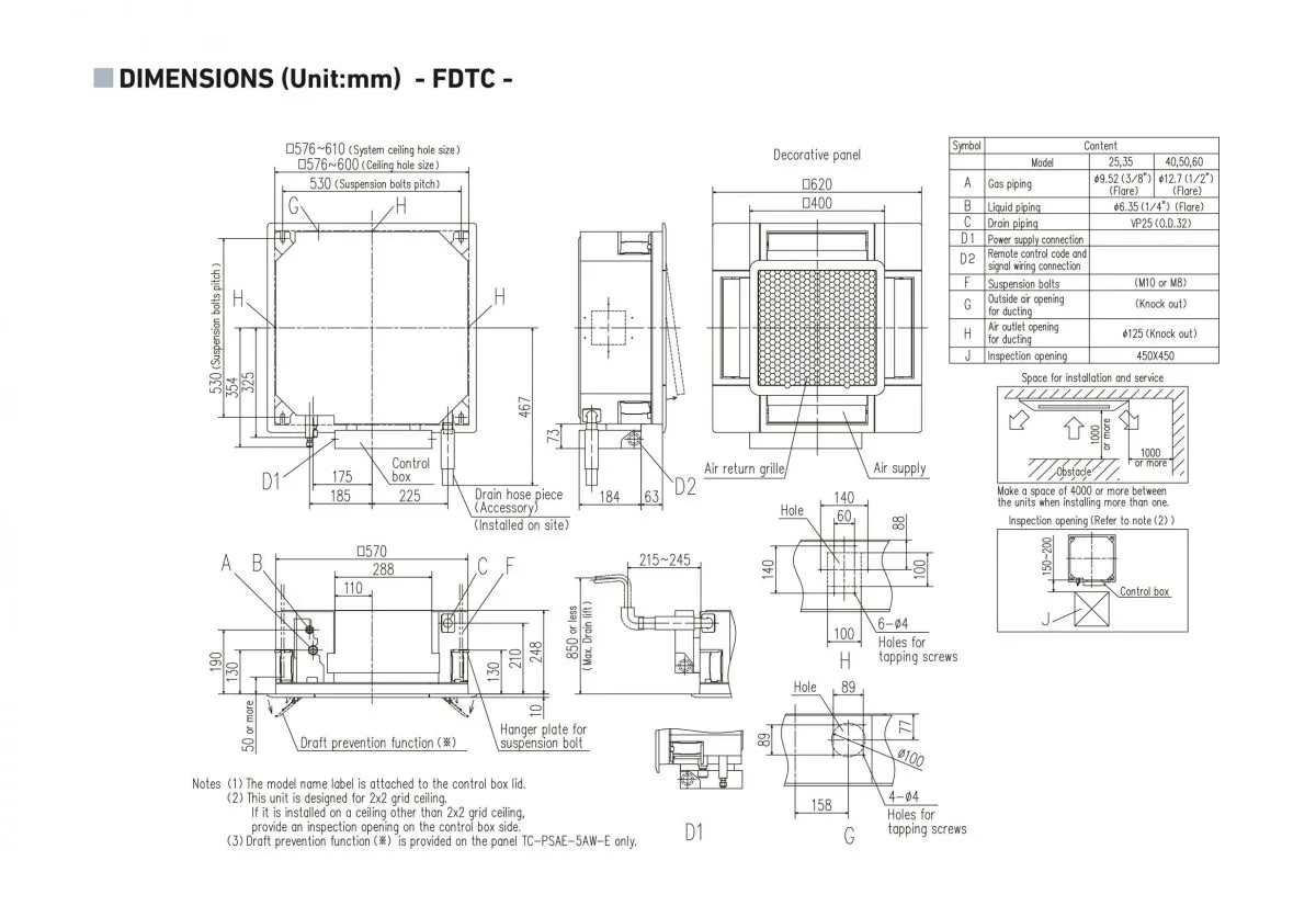 Schema tehnică FDTC50ZSXVH