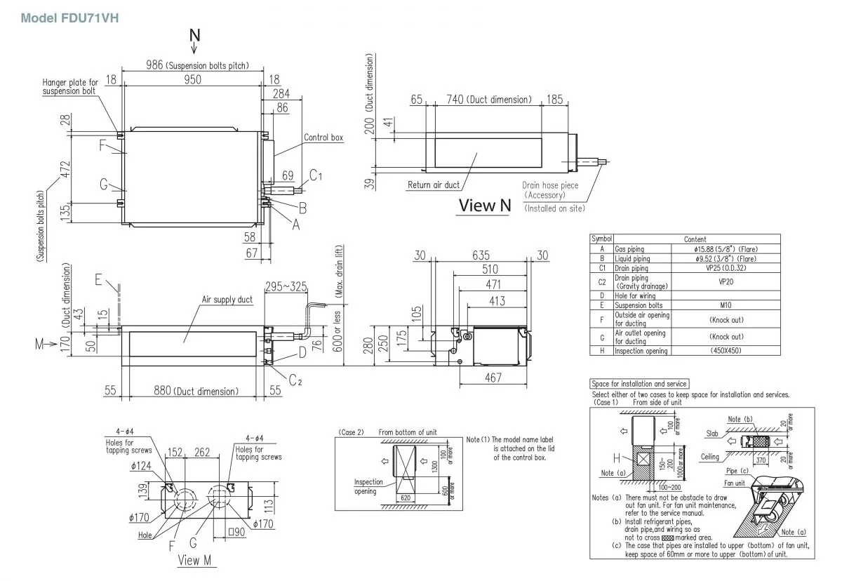 Schema tehnică FDU71VNPVH